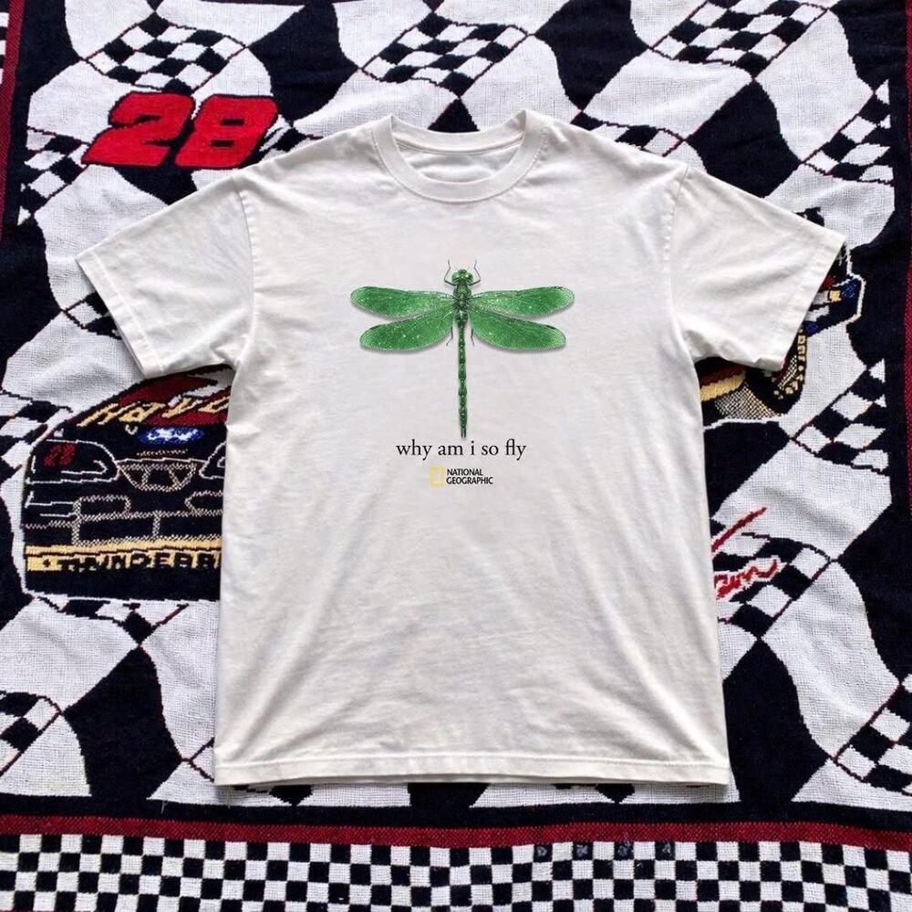 National Geographic Dragonfly Cotton Tee